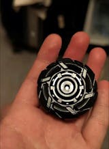 WarpFang：Stainless Steel Mecha Fidget Spinner