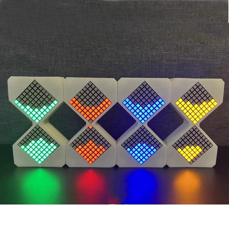 LED Digital Electronic Hourglass Gravity Sensing Timer