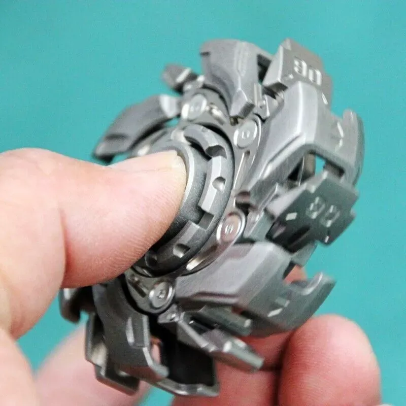 WarpFang：Stainless Steel Mecha Fidget Spinner 120250418144023
