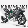Electric spray 1:6 Kawasaki H2R motorcycle model 