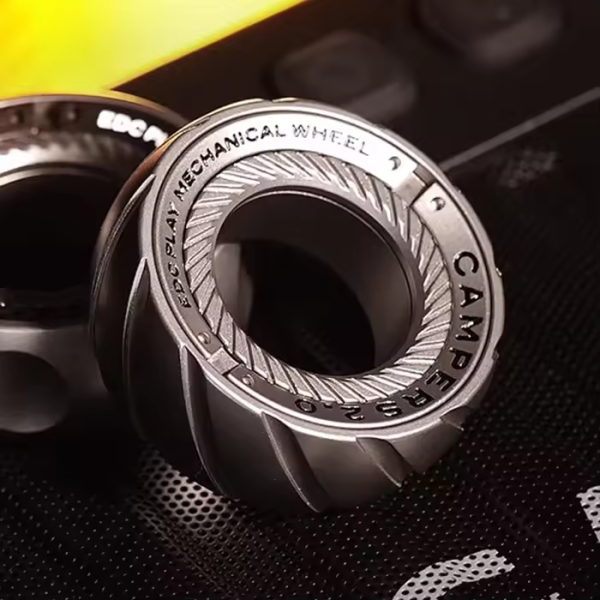 RelaxiSpin Rings Metal Fidget Toy