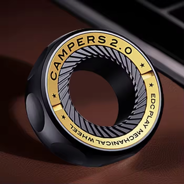 RelaxiSpin Rings Metal Fidget Toy